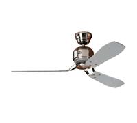 Hunter Ventilador de Techo con Interruptor de Pared Ventilador Cromo Industri...