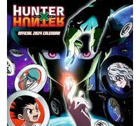 Hunter x Hunter - Agenda de 2024 con espacio para notas e imágenes fantásticas de la popular gama manga. Gran idea de regalo para los fanáticos del anime. 30,5 x 30,5 cm