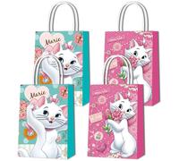 Huqhumsk juego de 16 bolsas de regalo para fiestas temáticas de dibuj