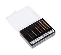 HUSHUI 10pcs bit Brot Detriptle bit Set Ratio de Reparación de Relojes de Cabecera para Joyas de Gafas Productos Electrónicos