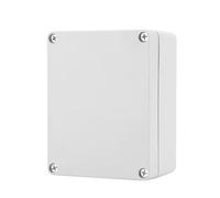 HUSHUI Caja de Proyecto de Caja Eléctrica ABS IP65 Resistente Al Agua para Conexión de Cableado Exterior, Duradera a Prueba de Polvo de 4 Pulgadas (115 * 90 * 55mm)