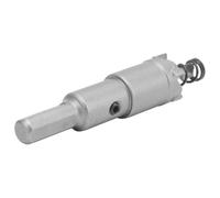 HUSHUI Cortador de Sierra Perforadora de Carburo Cementado, Abridor de Brocas Duradero y Afilado para Placas de Metal, Aleación de Aluminio, 88mm, 1x (ø24,5 mm)