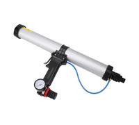 HUSHUI Dispositivo de Calafateo Neumático, Control Preciso, Ergonómico, Ligero para la Construcción, Renovación del Hogar, Herramienta de Aleación de Aluminio