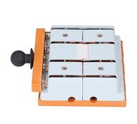 HUSHUI Interruptor de Cuchilla Interruptor de Aislamiento Antimal Funcionamiento Compacto de Doble Tiro de Doble Polo para Aplicaciones Eléctricas 380 V 100 A Material de Cobre