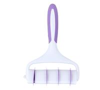 HUSHUI Juego de Cortadores de Masa Enrejados para Masa con Agarre Cómodo para Decoración de Pasteles, Plástico No Tóxico de 12,5x19cm, 8 Cuchillas y 6 Juntas Incluidas