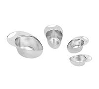HUSHUI Juego De Cucharas Medidoras De Acero Inoxidable, Herramienta De Cocina De para Hornear y Cocinar, 4 Uds. De 1/8 a 1 Taza