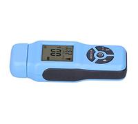 HUSHUI Probador de Humedad de Madera, Medidor LCD Portátil Digital para Detección de Humedad de Madera para Entusiastas del Bricolaje (Azul)