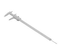HUSHUI Regla de Calibrador Vernier, Herramienta de Acero con Alto Contenido de Carbono para Medir con Precisión el Ancho de la Pieza de Trabajo, 0-150 Mm, 0-200 Mm o 0-300 (0-300)