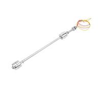 HUSHUI Sensor de Nivel de Líquido de Acero Inoxidable Grande, Bola de Flotador Doble para Control de Tanque de Agua, CC 0-110V (Cuerpo Flotante 300mm)