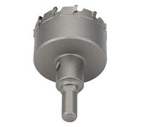 HUSHUI Sierra Perforadora de Carburo, Broca Escariadora de Metal Duradera de Alto Rendimiento para Uso Industrial, 50 Mm, 3" (ø65mm)