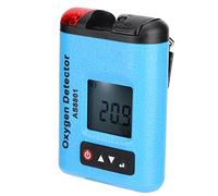 HUSHUI Smart Sensor AS8801 Mini Detector de Oxígeno Portátil para Seguridad Industrial, Recargable, Negro y Azul, 1 Unidad