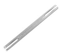 Husillo de Repuesto para Pomo de Puerta Vintage de Hierro Plata | Varilla Ranurada para Mecanismo de Cierre, Compatible Manijas Variadas, Adecuado para Restauración Clásica