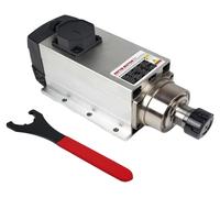 Husillo para máquina CNC de fresado, motor refrigerado por aire de 4,5 kW, 18000 RPM, solo husillo, 380V
