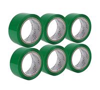 HUSL Cinta Adhesiva Color, Precinto Colores, 80m Colores Conjunto de Cintas para Artes, Manualidades, Pintura, Modelado, Recambio, Etiquetado o Codificación, Cinta de Conducto de colores (Verde)