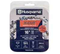 Husqvarna 581643602 X-Cut SP33G - Cadena de motosierra de 16 pulgadas, 050 GA 66 eslabones de transmisión, gris
