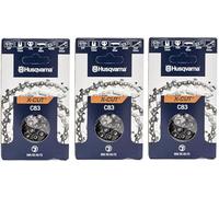 Husqvarna 591129972 Paquete de 3 Cadenas de Motosierra