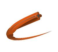 Husqvarna 597669110 - Hilo para Recortadora (2 mm, 15 m), Color Naranja y Gris