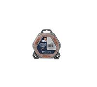 Husqvarna 597669121 - Hilo para Recortadora (2,4 mm/77 m), Color Naranja y Gris