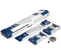 Husqvarna, barra de 1/4" (1.1mm), 60 DL, modelo SP11G, de 10", con 2 cadenas y un juego de tambores