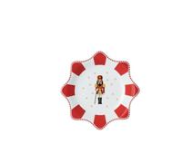 Hutschenreuther Christmas Love - Cuenco (20 cm), diseño de estrella, color rojo