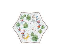 Hutschenreuther Colección de Navidad 2025, cuenco de estrella de 34 cm, diámetro de 33,6 cm