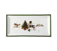 Hutschenreuther Happy Wintertime H. Wintertime Green - Plato cuadrado (36 cm), color verde