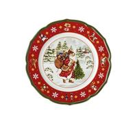 Hutschenreuther Happy Wintertime H. Wintertime - Plato llano (22 cm), color rojo