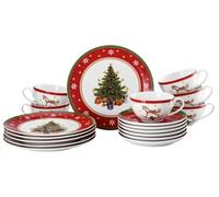Hutschenreuther Happy Wintertime - Juego de café (18 piezas)