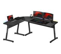 Huzaro hero 6.0 rgb - escritorio esquinero en forma de l para videojue