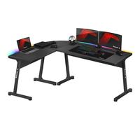Huzaro hero 6.0 rgb - escritorio esquinero en forma de l para videojue