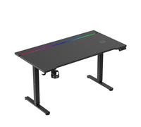 Huzaro hero 8.7 rgb led escritorio gamer eléctrico - altura ajustable