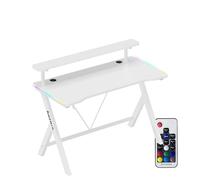 Huzaro héroe 1,9 rgb mesa de juegos con led de 120 x 60 cm, mesa de j