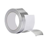 HVAC Foil Tape - Waterproof Silver Duct Sealing Tape, Heat Resistant Aluminum Repair Strip, Air Conditioning Insulation Bonding Solution, Surfaces Sealing Maintenance Home Industrial Use System