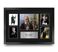 HWC Trading FR A3 Tom Felton Harry Potter Draco Malfoy Los Regalos Imprimieron La Exhibición Firmada De La Imagen Del Autógrafo Para Los Fans De Los Recuerdos De La Película - A3 Enmarcado