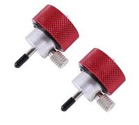 HWIREUIGT 2X Adaptador de Llenado de Propano Reutilizable Accesorios de Gas de Bola de Pintura para Tanque de Gas Verde con Adaptador de Llenado de Poros de SíLice