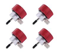 HWIREUIGT 4X Adaptador de Llenado de Propano Reutilizable Accesorios de Gas de Bola de Pintura para Tanque de Gas Verde con Adaptador de Llenado de Poros de SíLice
