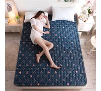 hxoity Colchoneta Dormitorio Portátil 1cm Fina Ligera Poliéster Tapete Suelo para Estudiantes Apartamentos Enrollable Viaje Suave Antideslizante Japonés Tatami Dibujo Animado Sofá Cama Transpirable