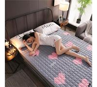 hxoity Colchoneta Dormitorio Portátil 1cm Fina Ligera Poliéster Tapete Suelo para Estudiantes Apartamentos Enrollable Viaje Suave Antideslizante Japonés Tatami Dibujo Animado Sofá Cama Transpirable