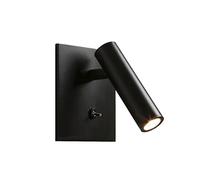 HXYSXHJUO Aplique de Pared LED empotrable Ajustable con Interruptor, luz de Lectura Cuadrada, lámparas de cabecera y Luces para Dormitorio y Sala de Estar.