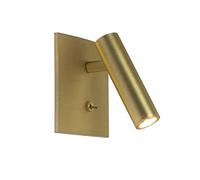 HXYSXHJUO Aplique de Pared LED empotrable Ajustable con Interruptor, luz de Lectura Cuadrada, lámparas de cabecera y Luces para Dormitorio y Sala de Estar.