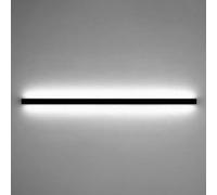 HXYSXHJUO Aplique de Pared LED Lineal Minimalista Regulable de Metal para tocador, Tira Larga, luminaria Moderna de Estilo rústico Vintage Industrial para Dormitorio, mesita de Noche, pasill