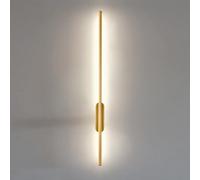 HXYSXHJUO Barra de luz LED de Pared con cableado Fijo - Luminaria Lineal Minimalista para Interiores Modernos