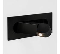HXYSXHJUO Lámpara de Pared LED empotrable, luz de Lectura Ajustable para mesita de Noche, Mini Aplique para cabecero, focos para Dormitorio, lámparas de Noche para Sala de Estar de Hotel.