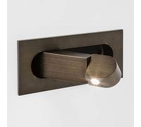 HXYSXHJUO Lámpara de Pared LED empotrable, luz de Lectura Ajustable para mesita de Noche, Mini Aplique para cabecero, focos para Dormitorio, lámparas de Noche para Sala de Estar de Hotel.