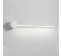 HXYSXHJUO Lámpara de Pared LED Moderna Negra para Espejo, luz Lineal Blanca nórdica para Dormitorio, baño, tocador y Sala de Estar: Elegante luminaria de Interior.