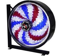 HXYSXHJUO Letrero LED con Forma de Poste de barbero y luz giratoria para lámpara de Pared de peluquería