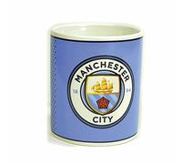 Hy-Pro Manchester City - Taza (madera), color blanco