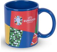 Hy-Pro Taza de cerámica con licencia oficial Euro 2024 (Paquete de 6)