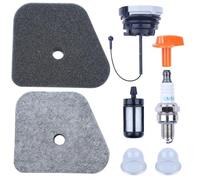 Hyceker Kit de ajuste de filtro de aire FS90 para recortadoras de cuerdas Stihl FS90R FS110R FS130R FS100RX FC90 FC95 FC100 FC110 Edgers HL90 HL95 HL100 KM90 KM130 Weedeater piezas de mantenimiento