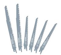 HYCHIKA Cuchillas de Sierra de Sable, 6pcs Hojas de Sierra Sable Para Bambú, PVC, Madera, Tablero De Yeso, Se Adapta A Todas Las Sierra Sable